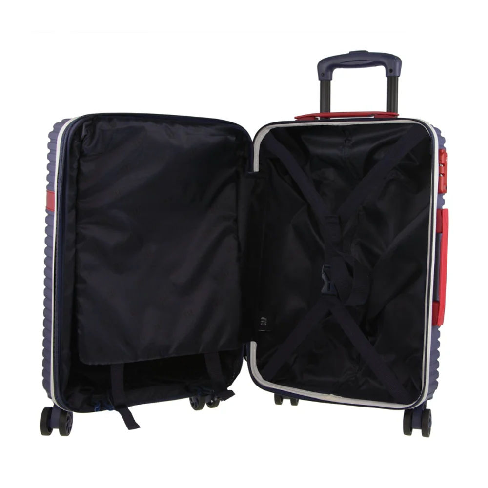 GAP Hard-Shell Suitcase Large Cabin Luggage Set with Tag (Navy) [2-Pieces] - Image 5