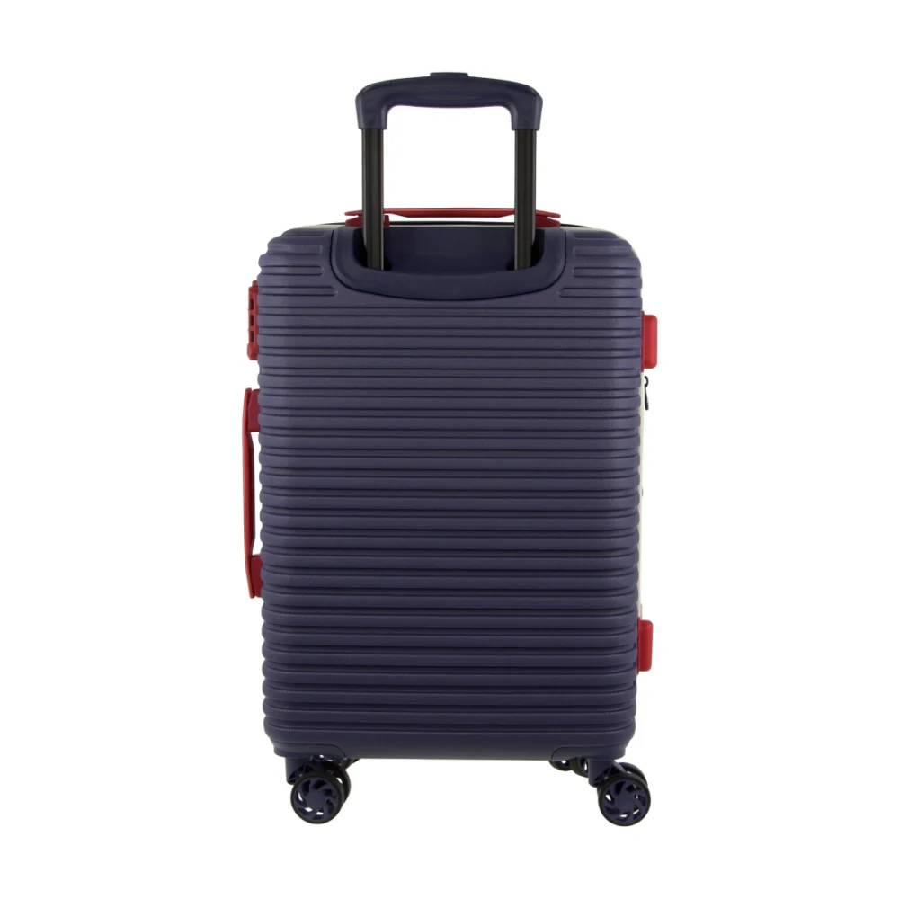GAP Hard-Shell Suitcase Large Cabin Luggage Set with Tag (Navy) [2-Pieces] - Image 7