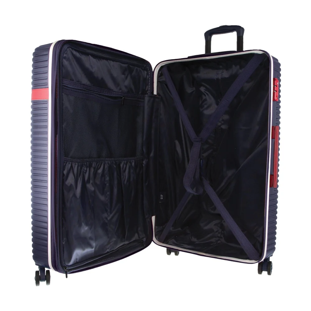 GAP Hard-Shell Suitcase Large Cabin Luggage Set with Tag (Navy) [2-Pieces] - Image 8