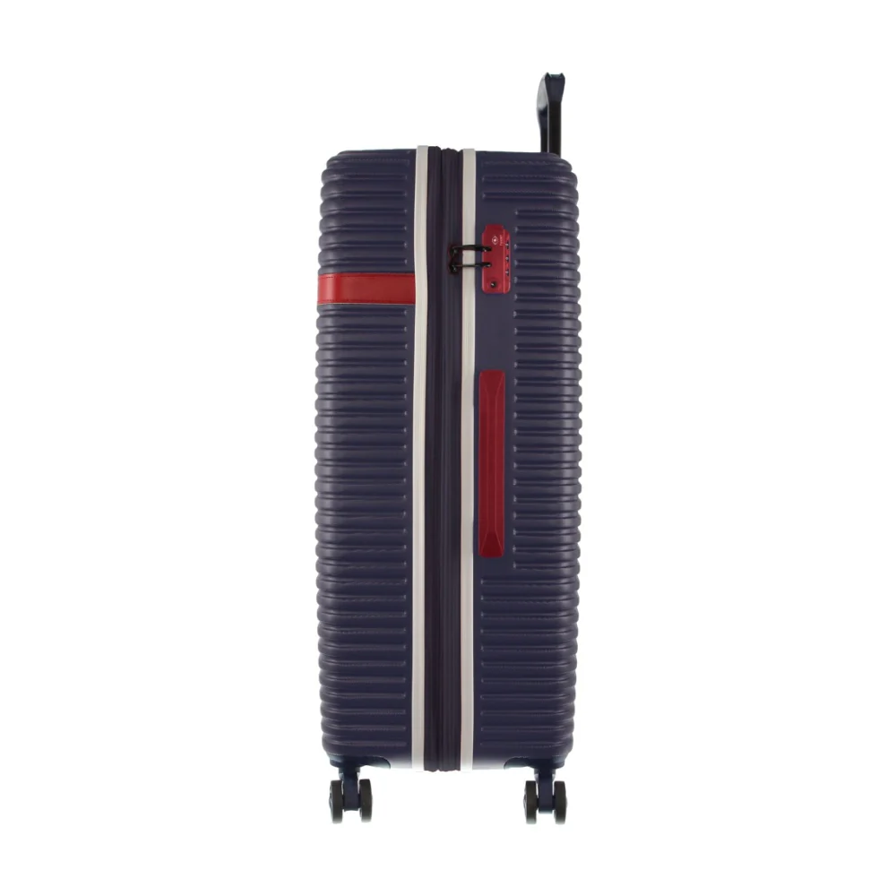GAP Hard-Shell Suitcase Large Cabin Luggage Set with Tag (Navy) [2-Pieces] - Image 9