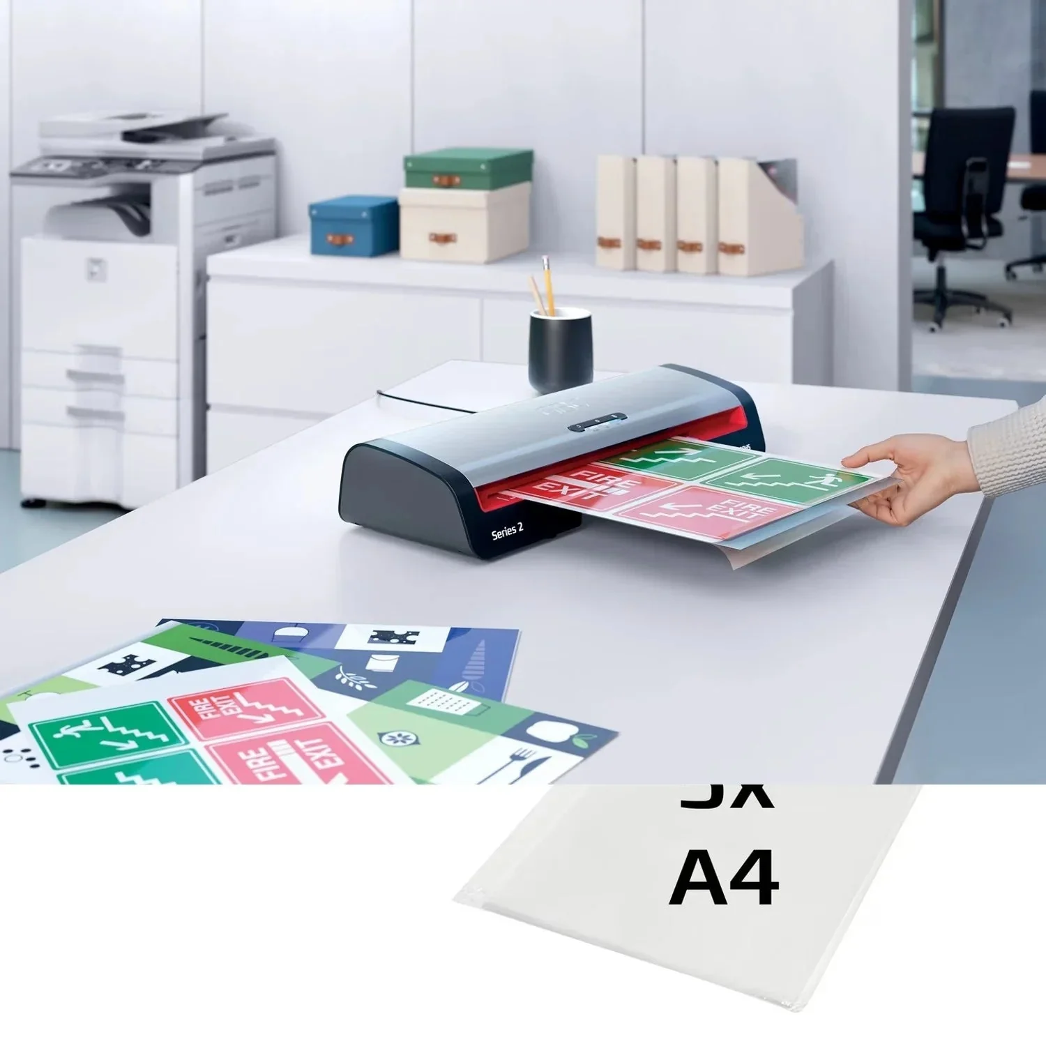 GBC 250HS High Speed Home Office A3 A4 Laminator Machine - Image 4