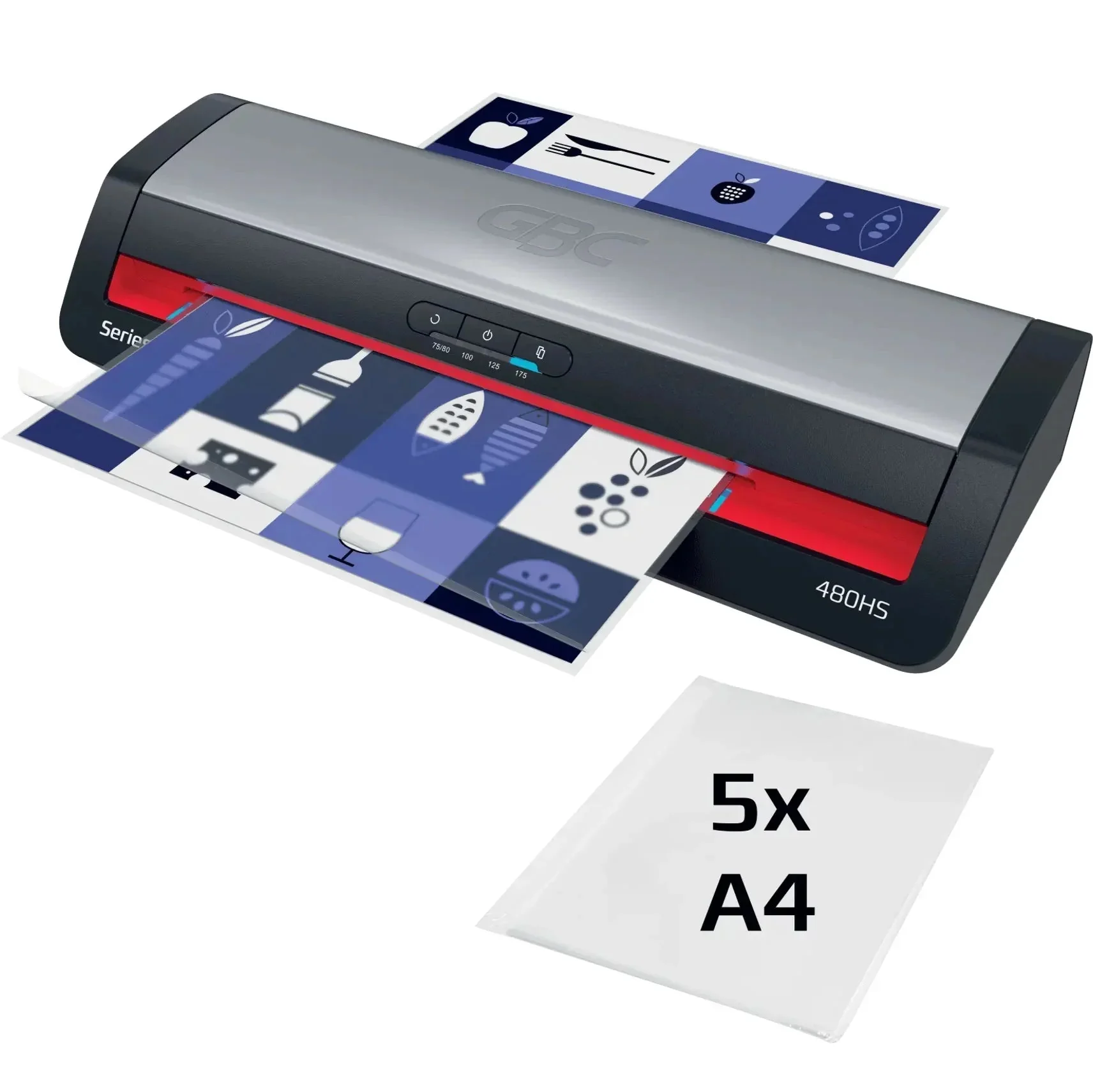 GBC 480HS High Speed Home Office A3 A4 Laminator Laminating Machine - Image 2