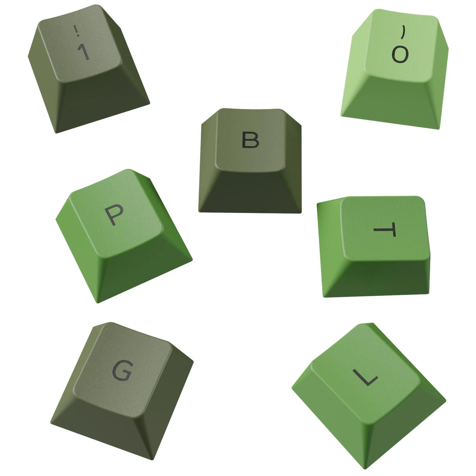 Glorious PBT Olive Key Caps - Image 2