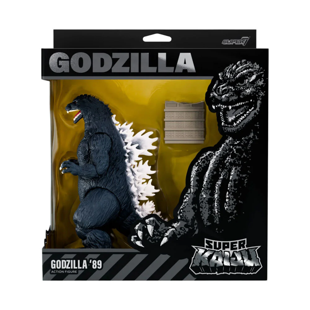 Godzilla 1989 Super Kaiju Wave 01 Action Figure Display Statue 5.5"