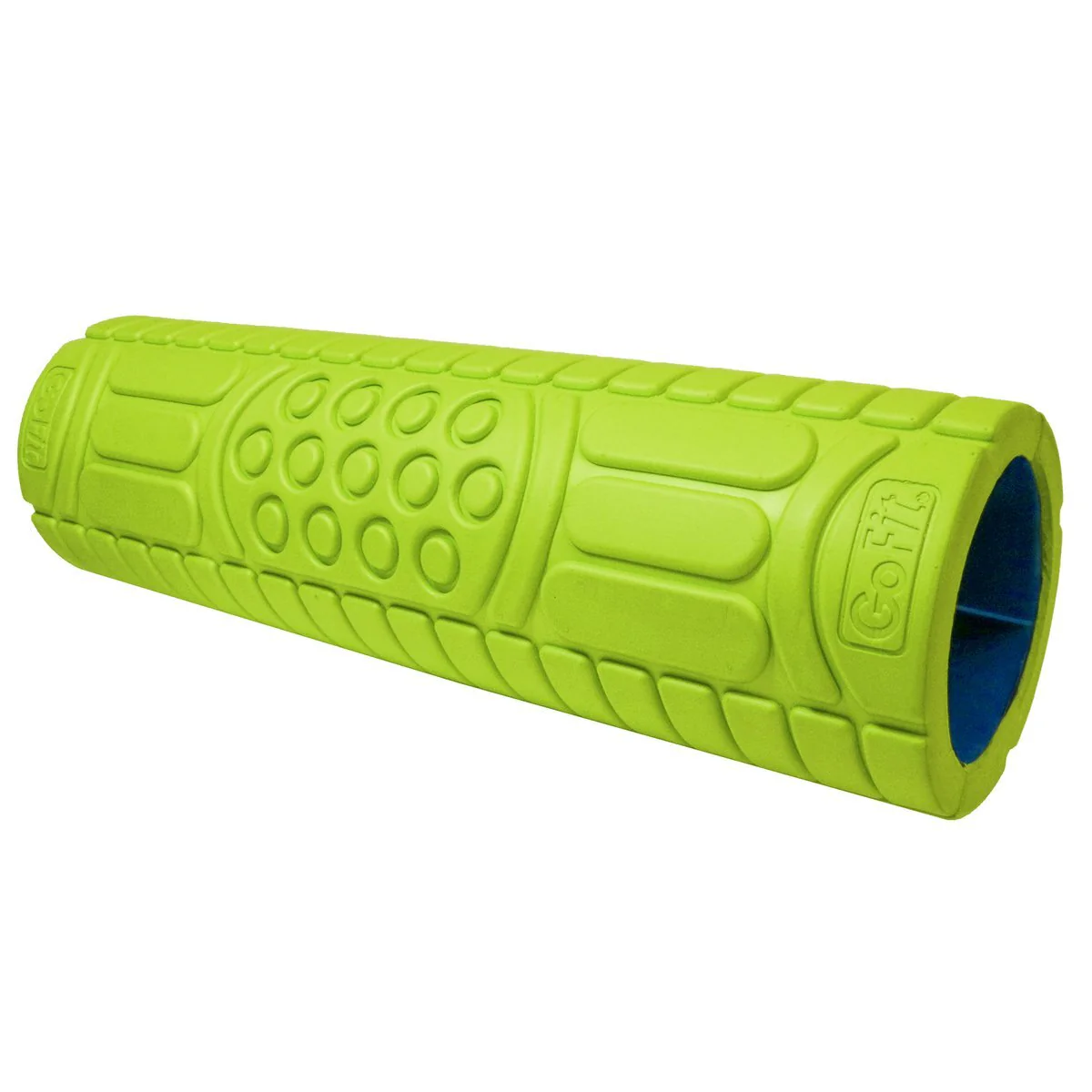 GoFit 45.7cm Sports Gym Fitness/Muscle Massage Recovery Massager/Roller Green - Image 3
