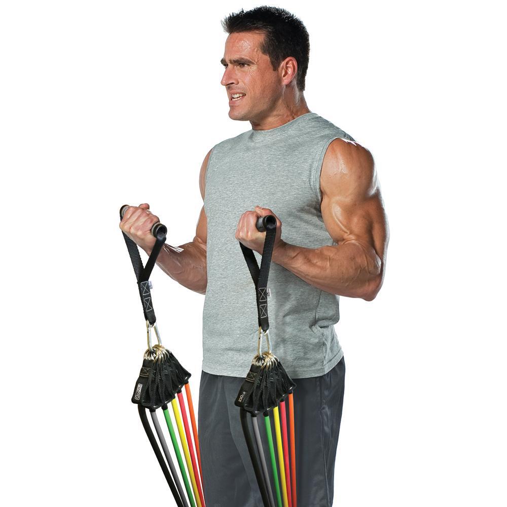 GoFit Mega Pro Gym Resistance Strength Training Portable Set - Image 2