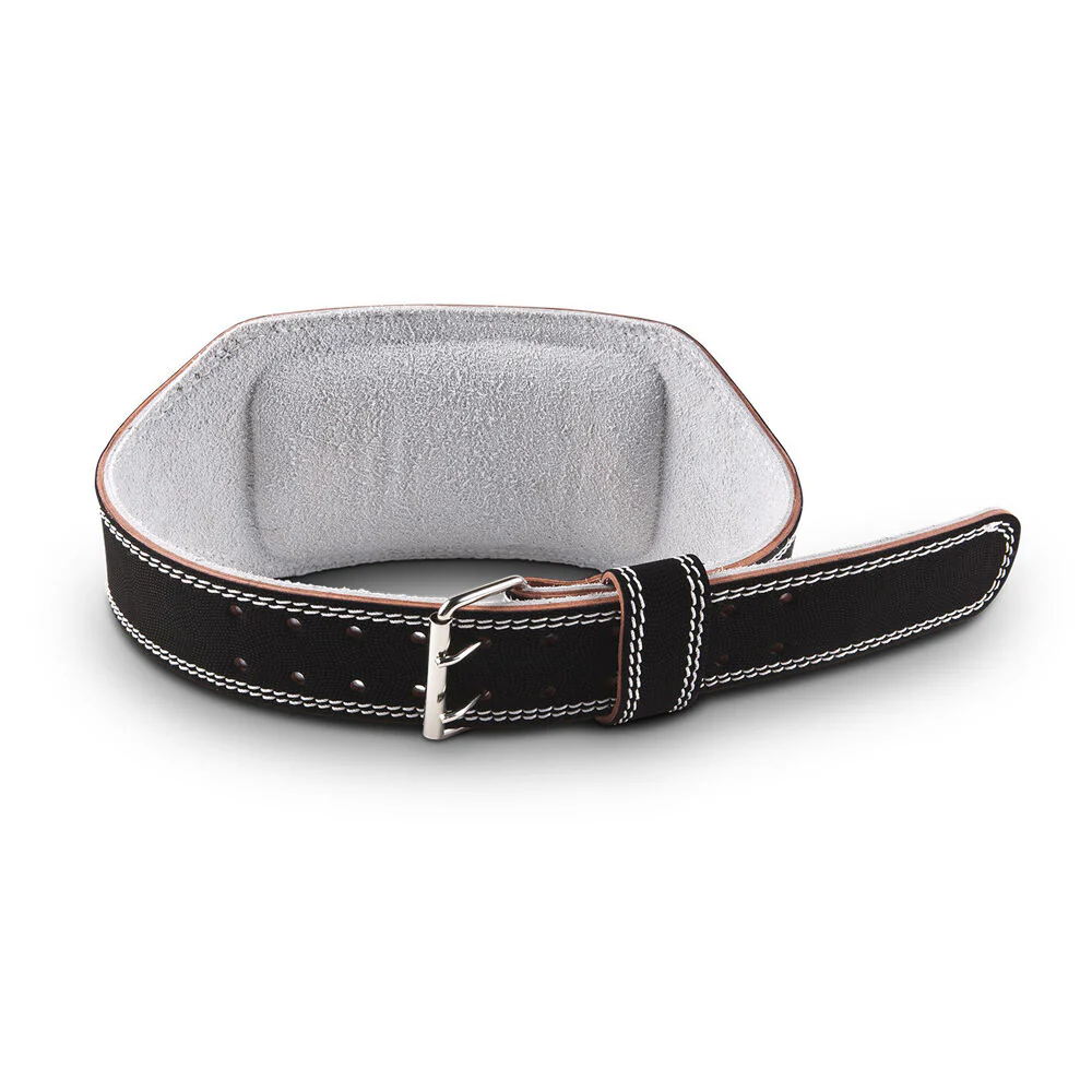 GoFit Premium Padded Leather Lifting Belt Weightlifting Support 6in XL - Image 2