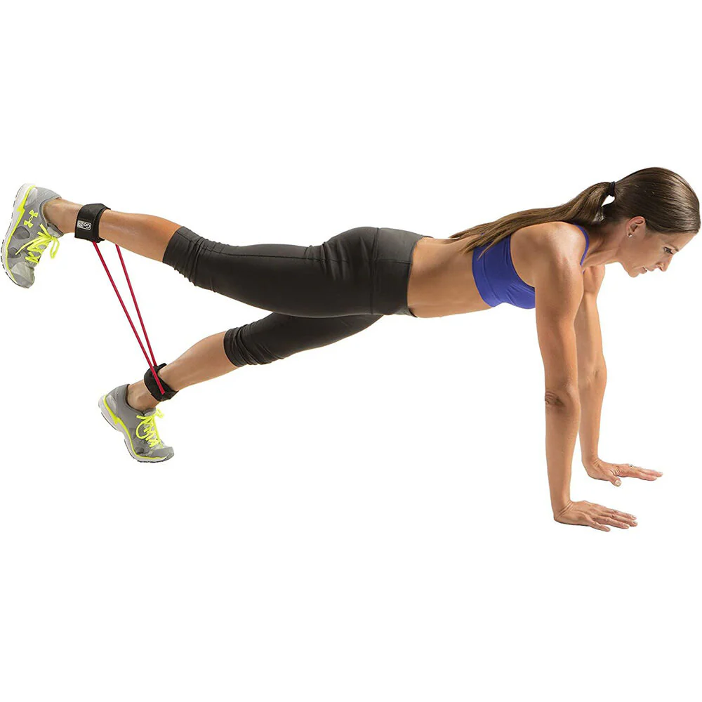 GoFit Resist-a-Cuffs Light to Medium Resistance Lower Body Training Green - Image 5