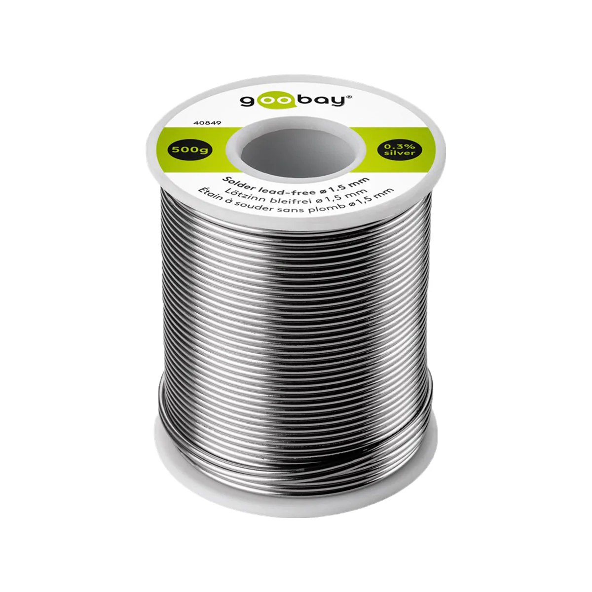 Goobay Solder Lead-Free - 1.5mm 500g (Black)