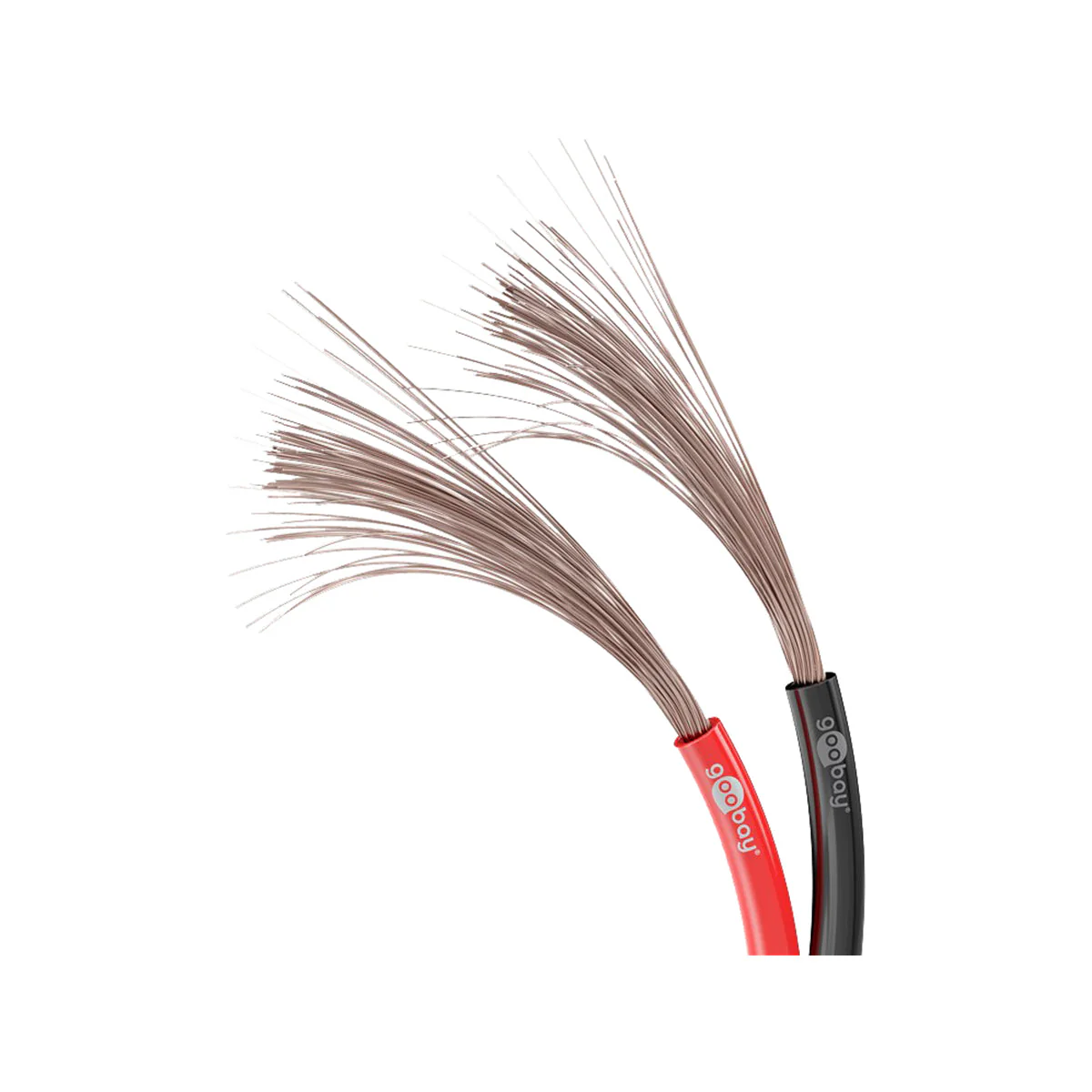 Goobay Speaker Cable 2x0.75mm² - 25M - Red/Black - Image 3