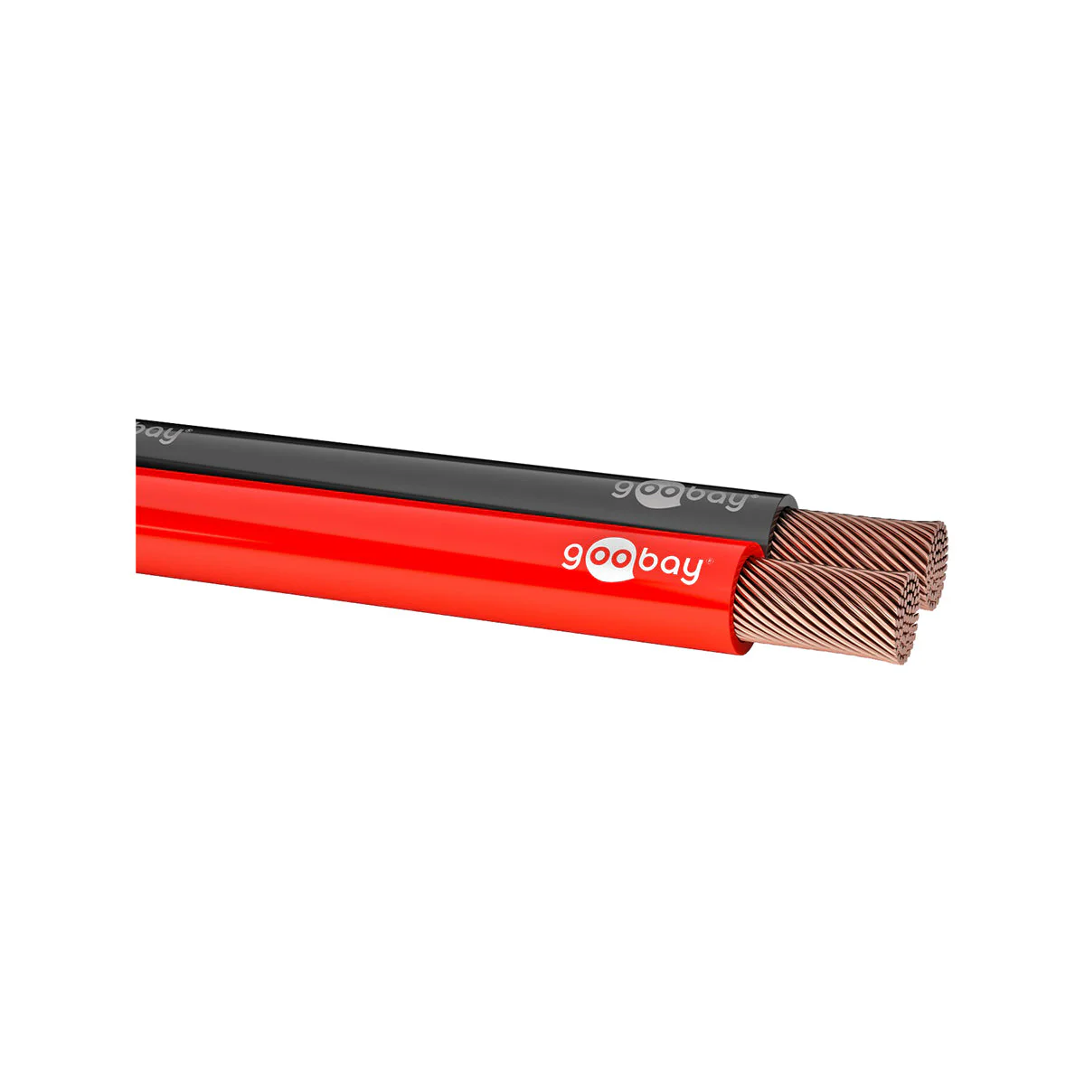 Goobay Speaker Cable 2x0.75mm² - 25M - Red/Black - Image 5