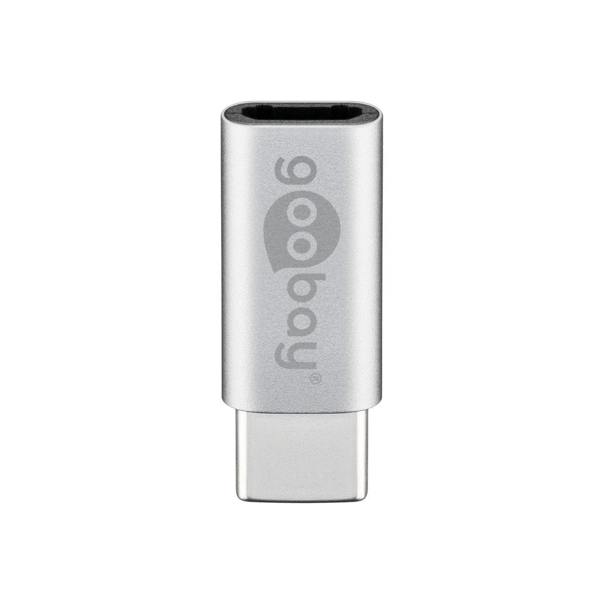Goobay USB-C male to USB 2.0 Micro Female (Type B) Adapter (Silver)