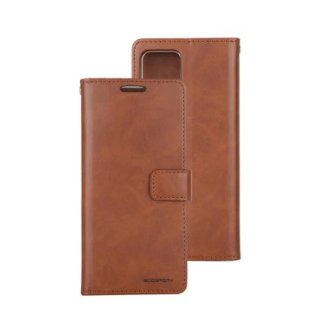 Goospery Bluemoon Diary Case for iPhone 16e with MagSafe (Brown) - Image 4