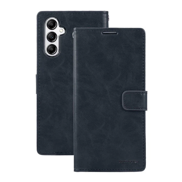 Goospery Bluemoon Diary for Galaxy A26 - Navy - Image 2