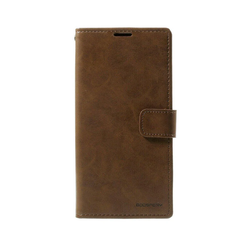 Goospery Bluemoon Diary for Galaxy A51 5G (Brown)