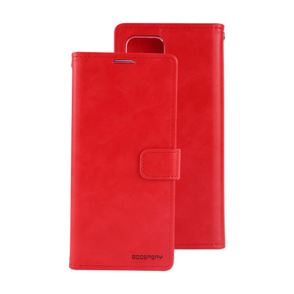 Goospery Bluemoon Diary for Galaxy A73 5G - Red