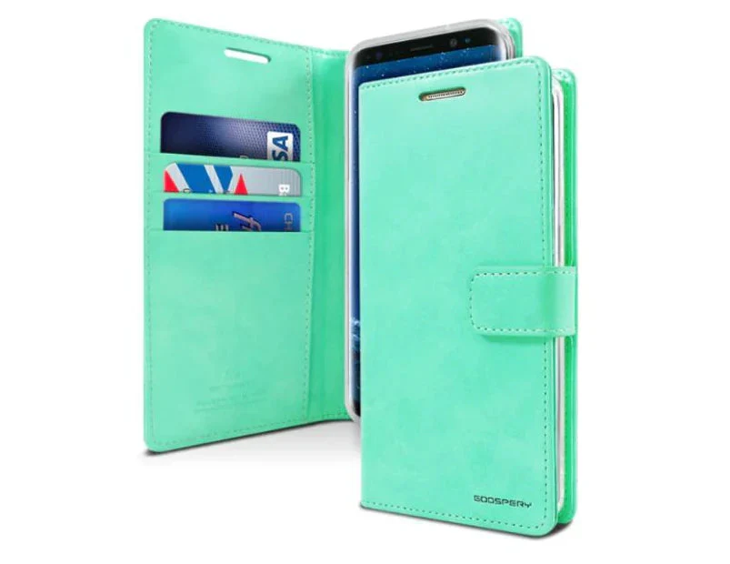 Goospery Bluemoon Diary for Galaxy Note 10 Plus - Mint - Image 2