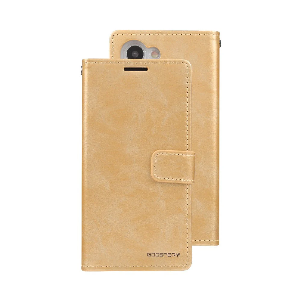 Goospery Bluemoon Diary for Galaxy S23 Plus - Gold - Image 2