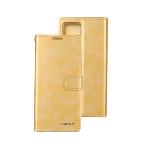Goospery Bluemoon Diary for iPhone 12/ 12 Pro - Gold