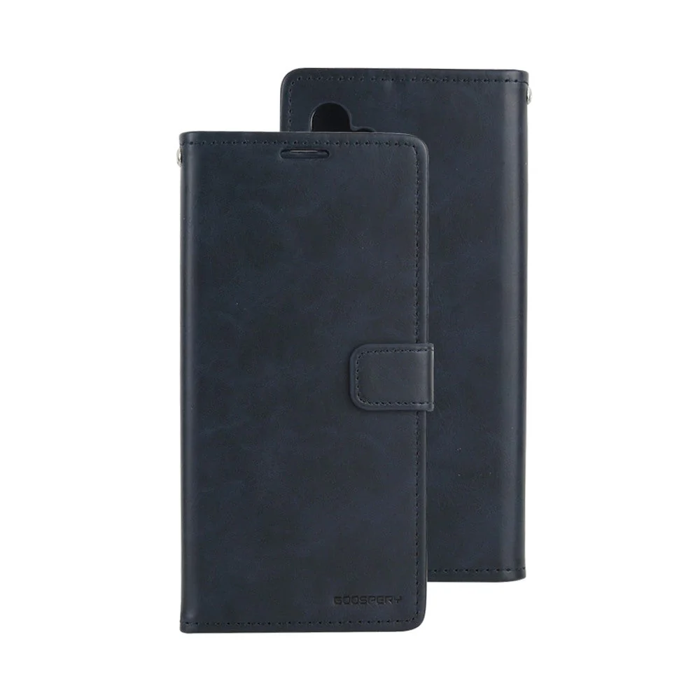 Goospery Bluemoon Diary for Samsung Galaxy A14 - Navy - Image 2