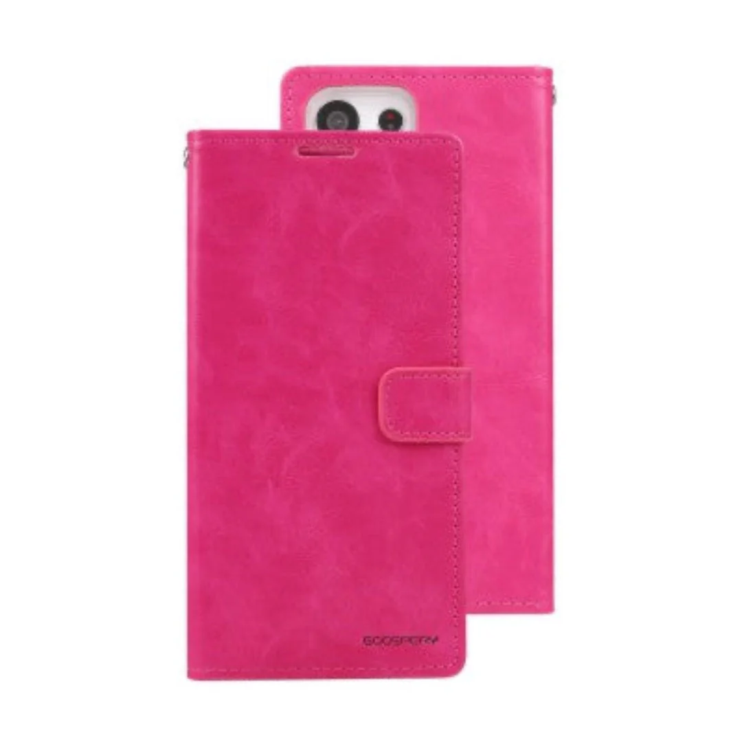Goospery Bluemoon Diary for Samsung Galaxy S23 - Hot Pink