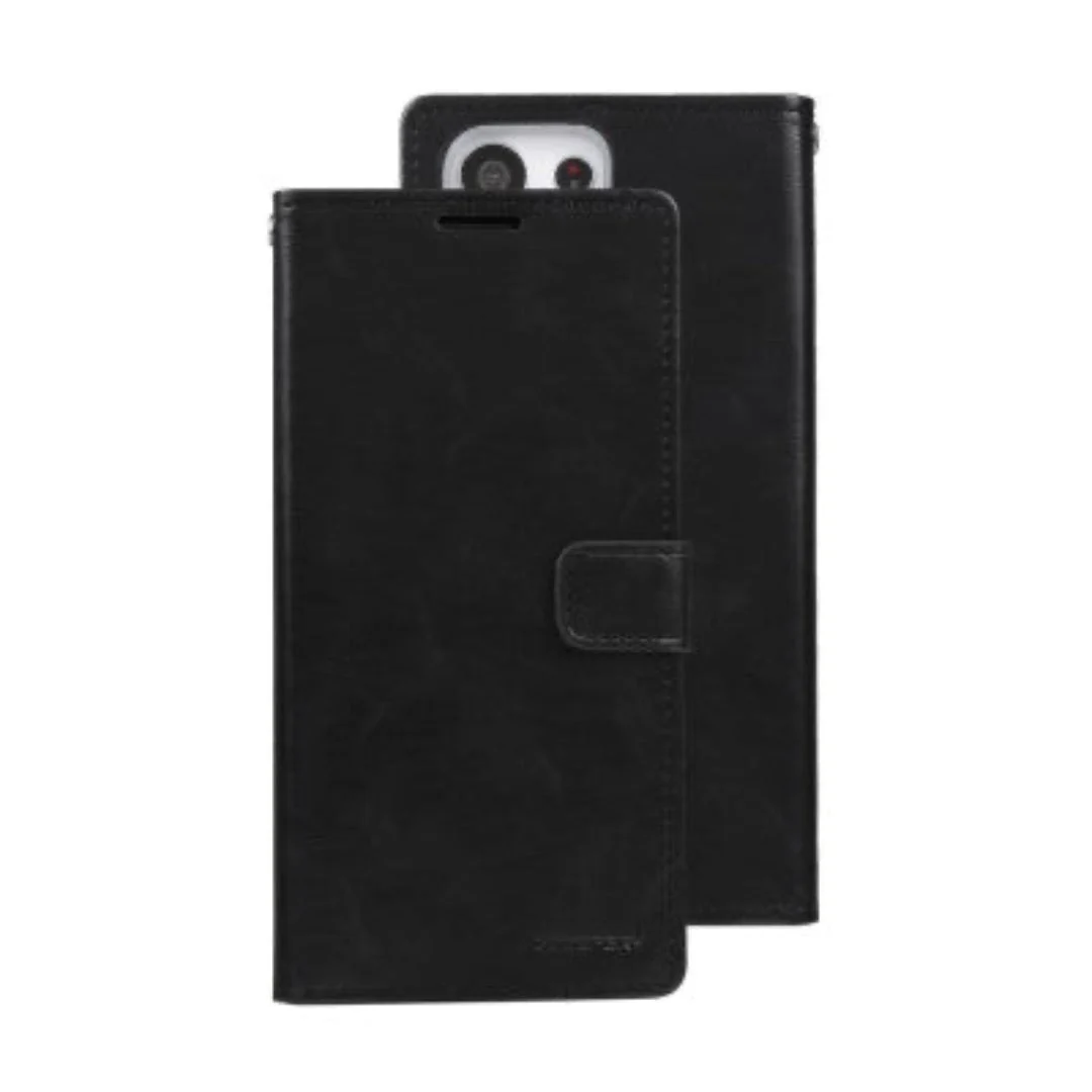 Goospery Bluemoon Diary for Samsung Galaxy S23 Ultra (Black)