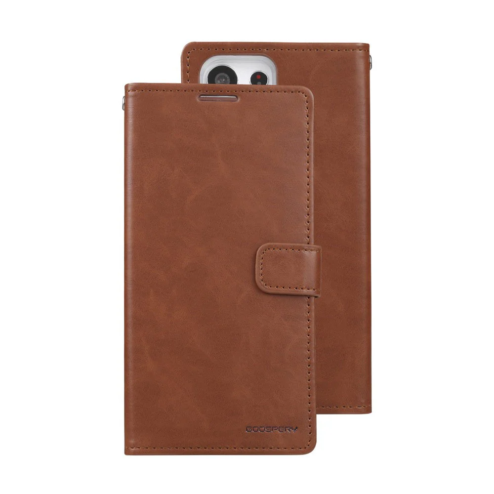 Goospery Bluemoon Diary for Samsung Galaxy S24 Ultra - Brown