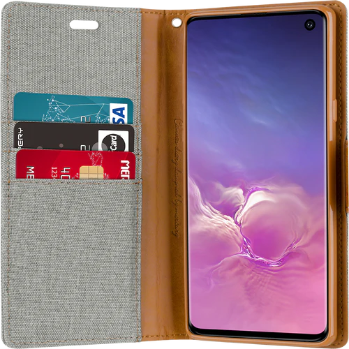 Goospery Canvas Diary For Galaxy S20 Plus - green - Image 4
