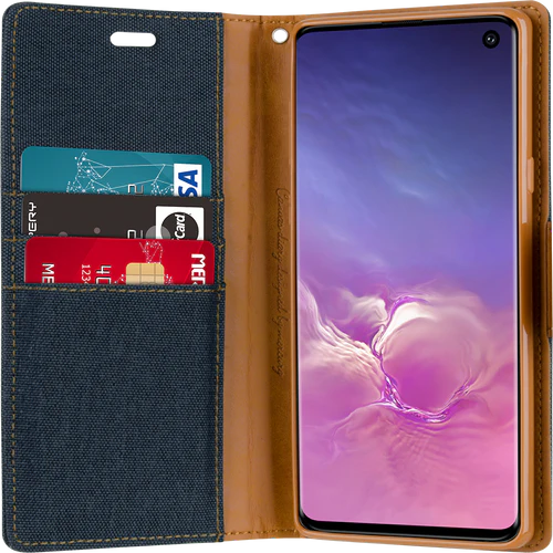 Goospery Canvas Diary For Galaxy S20 Plus - green - Image 6