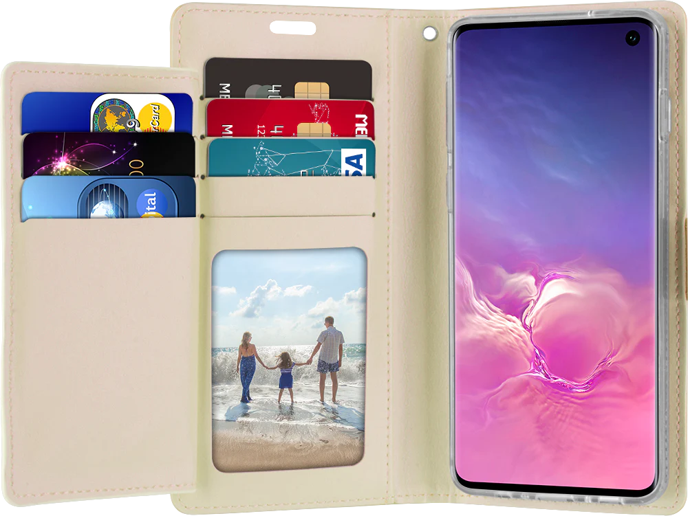 Goospery Rich Diary Case for Galaxy S21 Plus - mint - Image 4