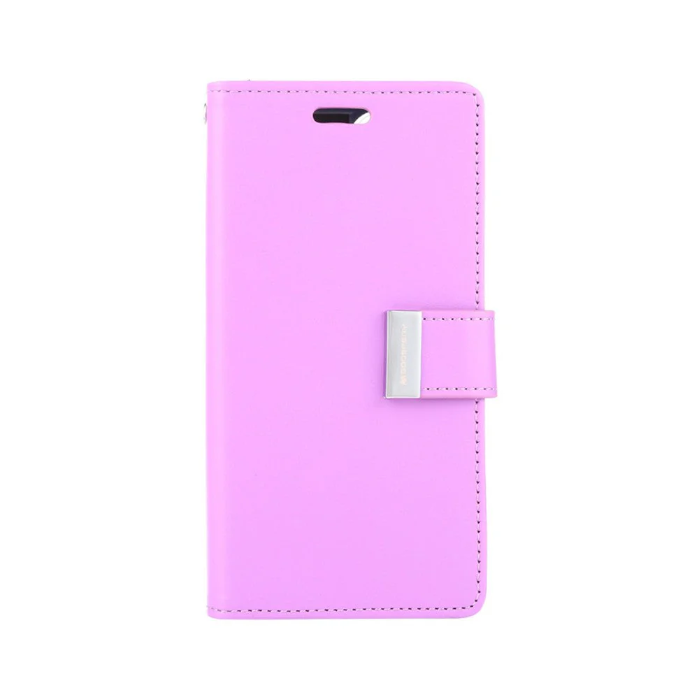 Goospery Rich Diary case for iPhone 15 - Purple - Image 3