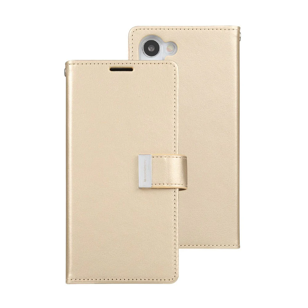 Goospery Rich Diary Case for Samsung Galaxy S23 Plus - Rose Gold - Image 3