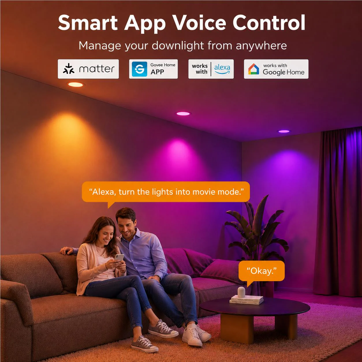Govee Smart Colour Downlight - Image 16