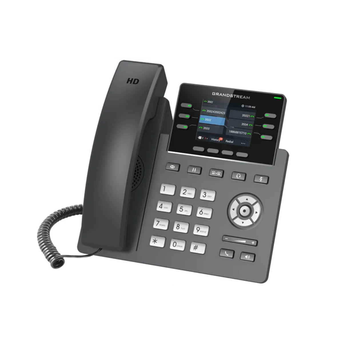 Grandstream GRP2613W 6 Lines, 6 SIP Accounts, PoE + GigE, WiFi
