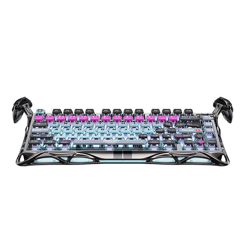 Gravastar Mercury V75 Pro Hall Effect Magnetic Switch Gaming Keyboard (Cyberpunk) - Image 2