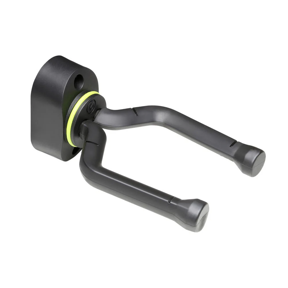Gravity GS08WMB Universal Wall Mount Hanger For Acoustic/Electric Guitar Black