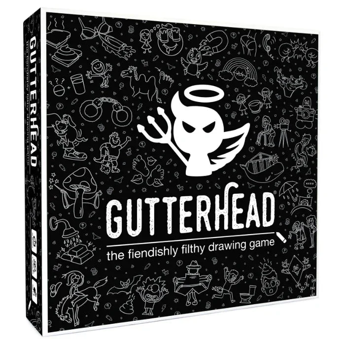 Gutter Games Gutterhead Pictionary and Cards Party Game