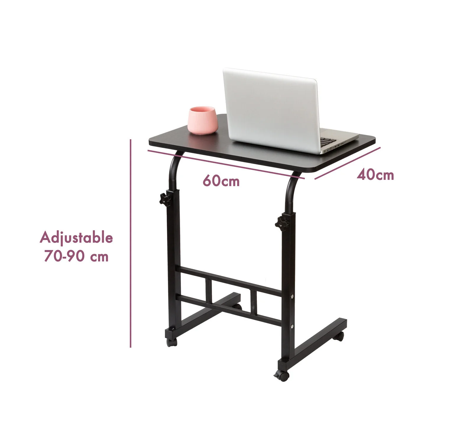 Hacienda Portable Laptop Desk with Adjustable Height - Image 2
