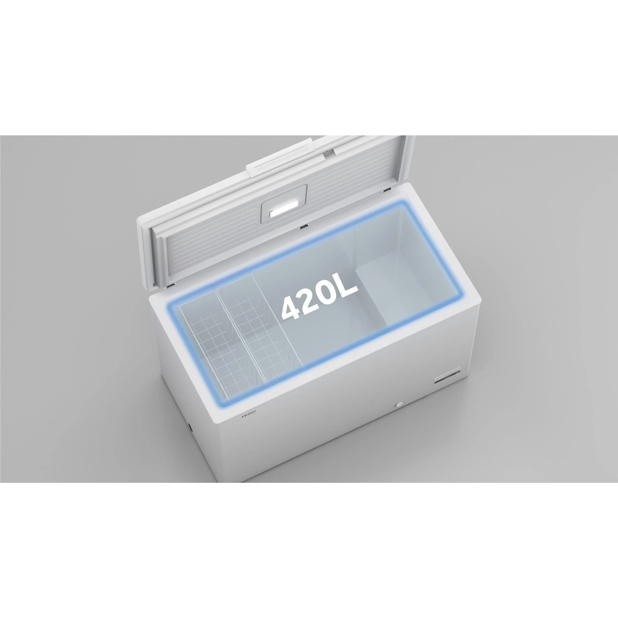 Haier HCF420W 300 Series 418L Hybrid Chest Freezer - Image 5