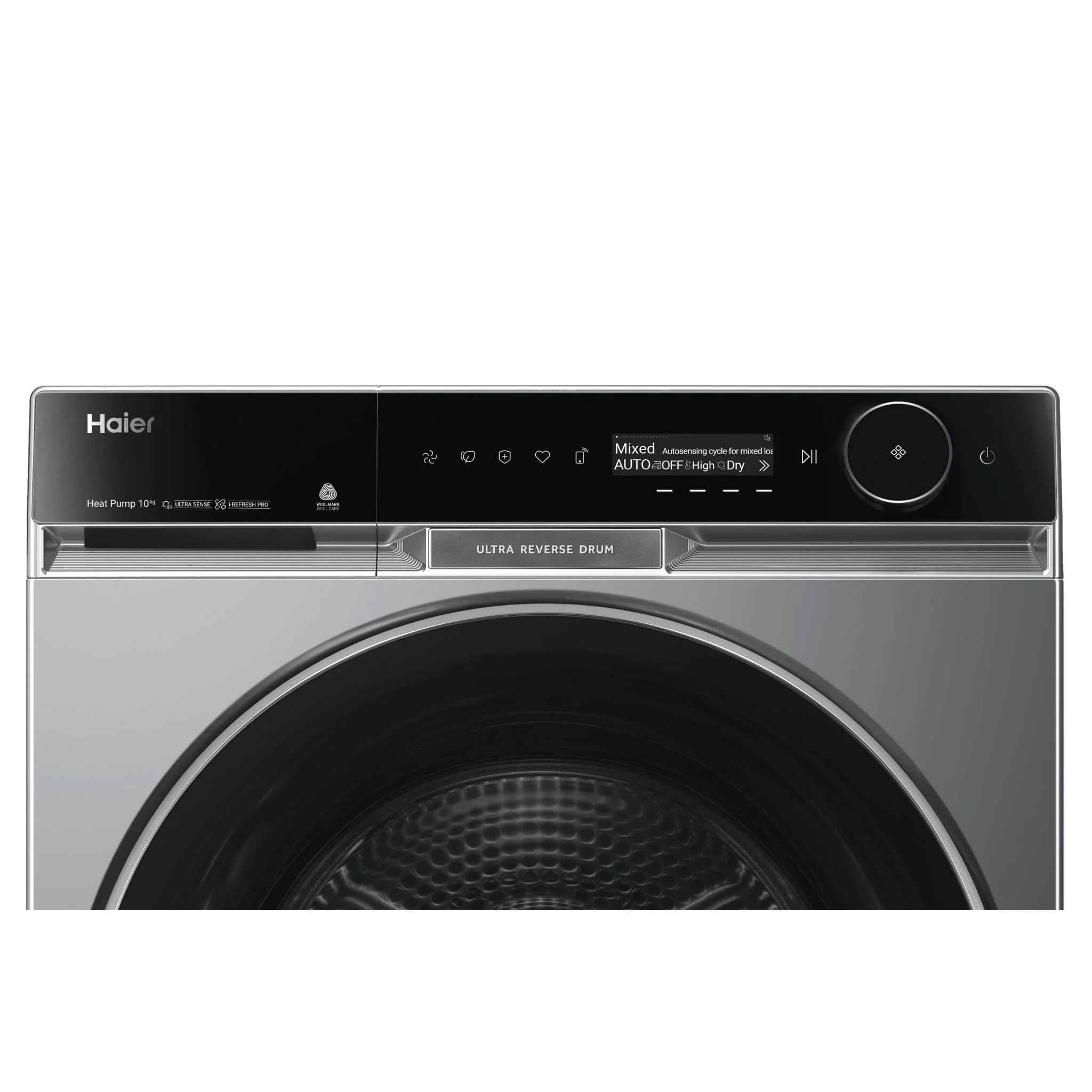Haier HDHP10PXB1 10kg Heat Pump Condenser Dryer (Dark) - Image 6