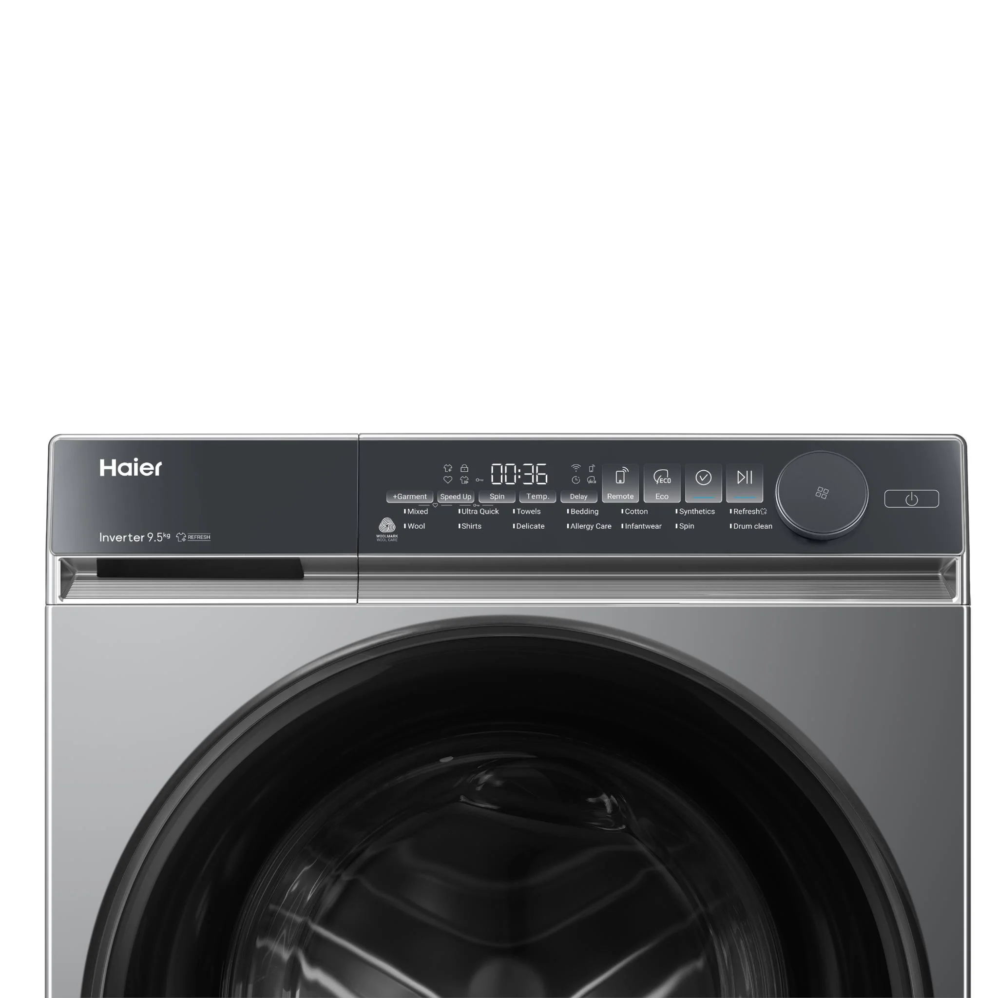Haier HWFS95NB1 500 Series 9.5kg Front Load Washer (Dark) - Image 5