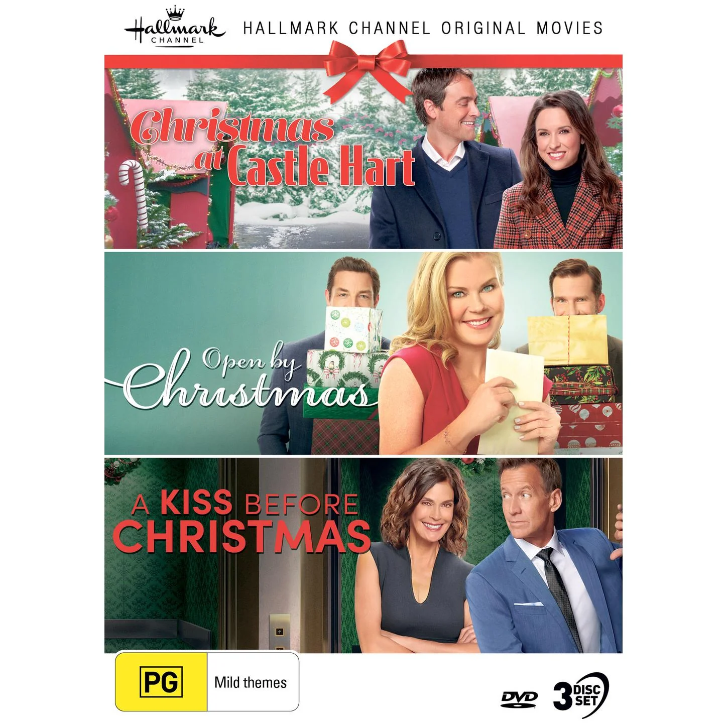 Hallmark Christmas Collection 25 (Christmas At Castle Hart/Open By Christmas/A Kiss Before Christmas)