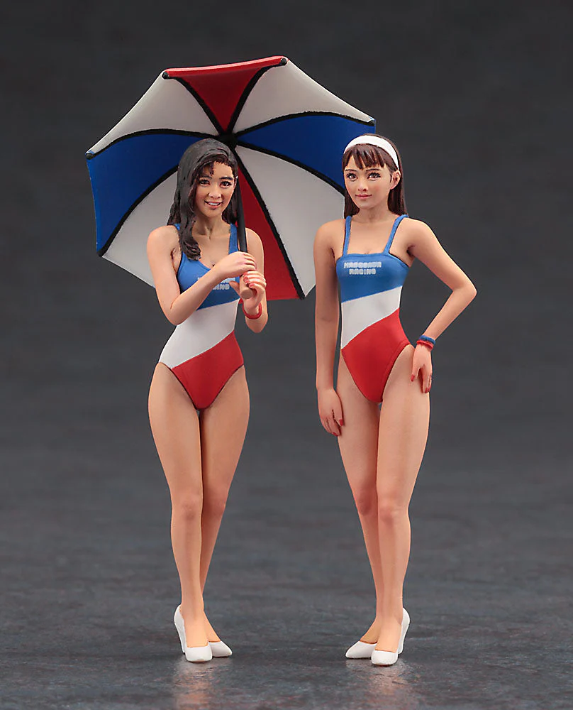 Hasegawa 1/24 90's Paddock Girls Figure 2kits - Image 2