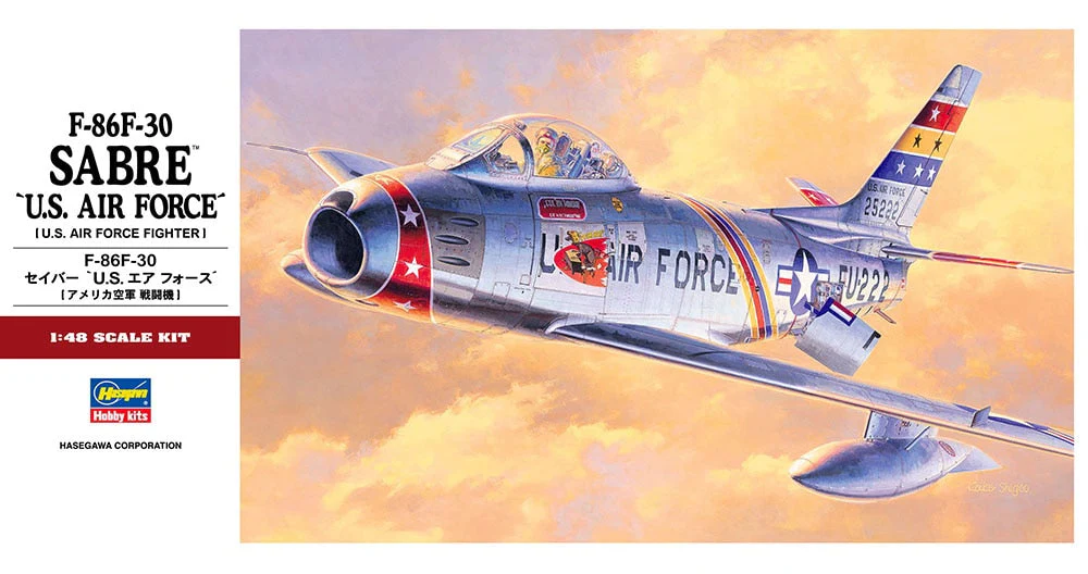 Hasegawa 1/48 F-86f-30 Sabre U.s. Air Force (U.s. Air Force Fighter) - Image 4