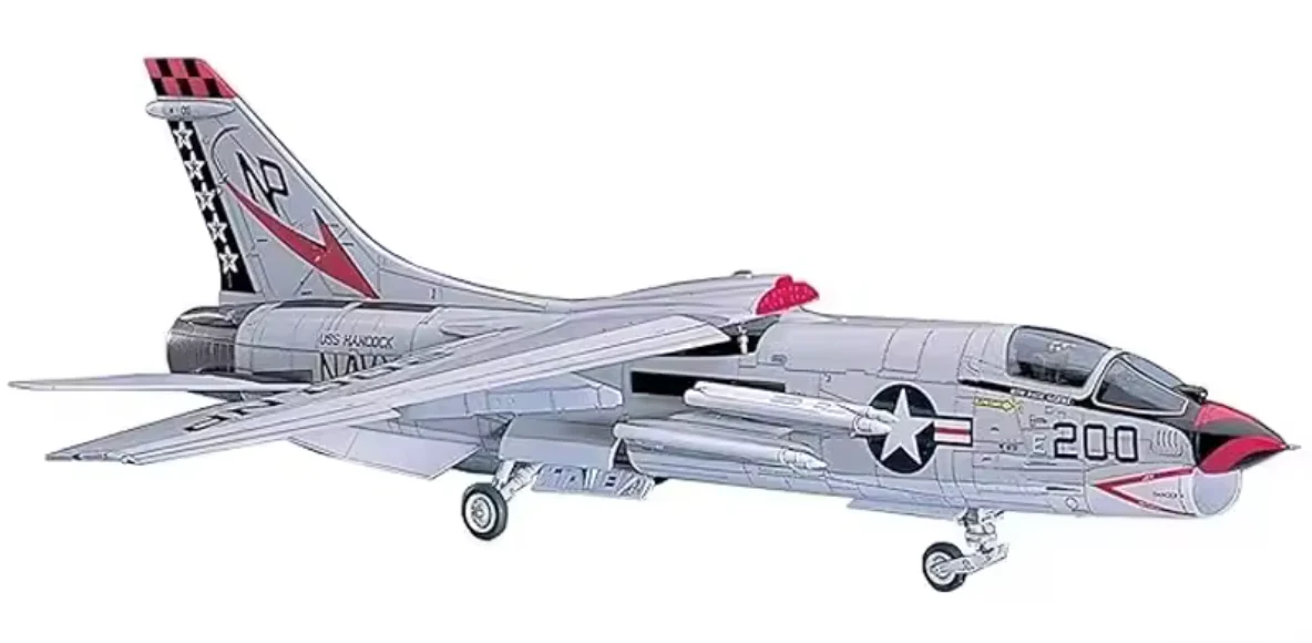 Hasegawa 1/48 F-8J Crusader (U.S. Navy/M.C. Carrier-Borne Fighter) - Image 2