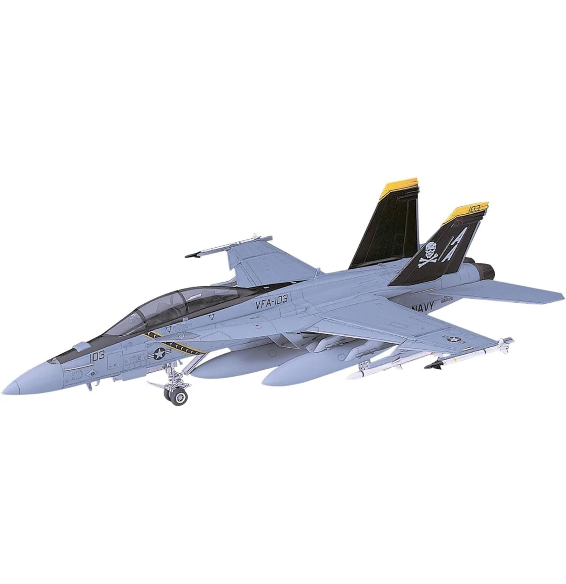 Hasegawa 1/48 F/a-18f Super Hornet (U.s. Navy Carrier-borne Fighter/attacker)