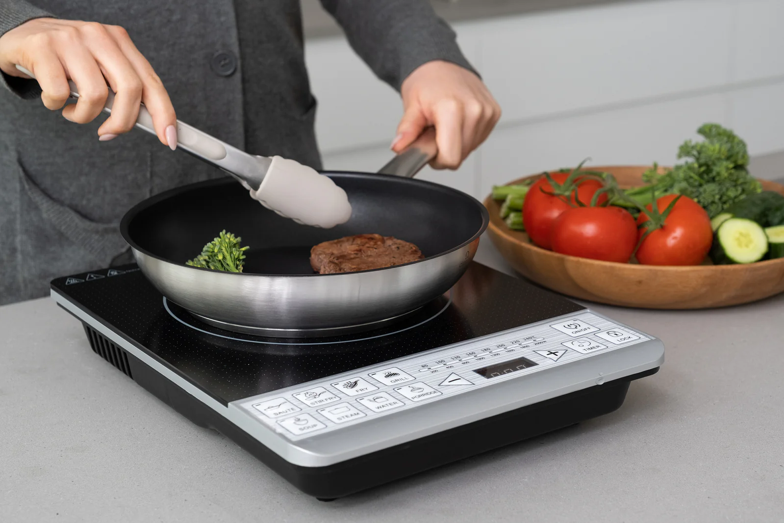 Healthy Choice Induction Cooker Single Electric Stove Top - Image 2