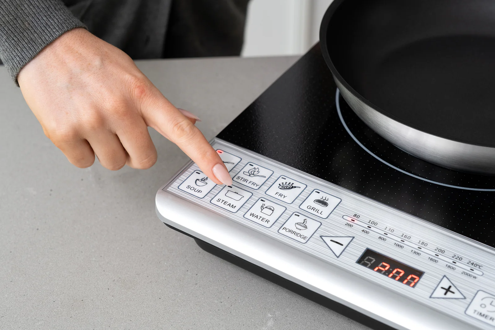 Healthy Choice Induction Cooker Single Electric Stove Top - Image 3
