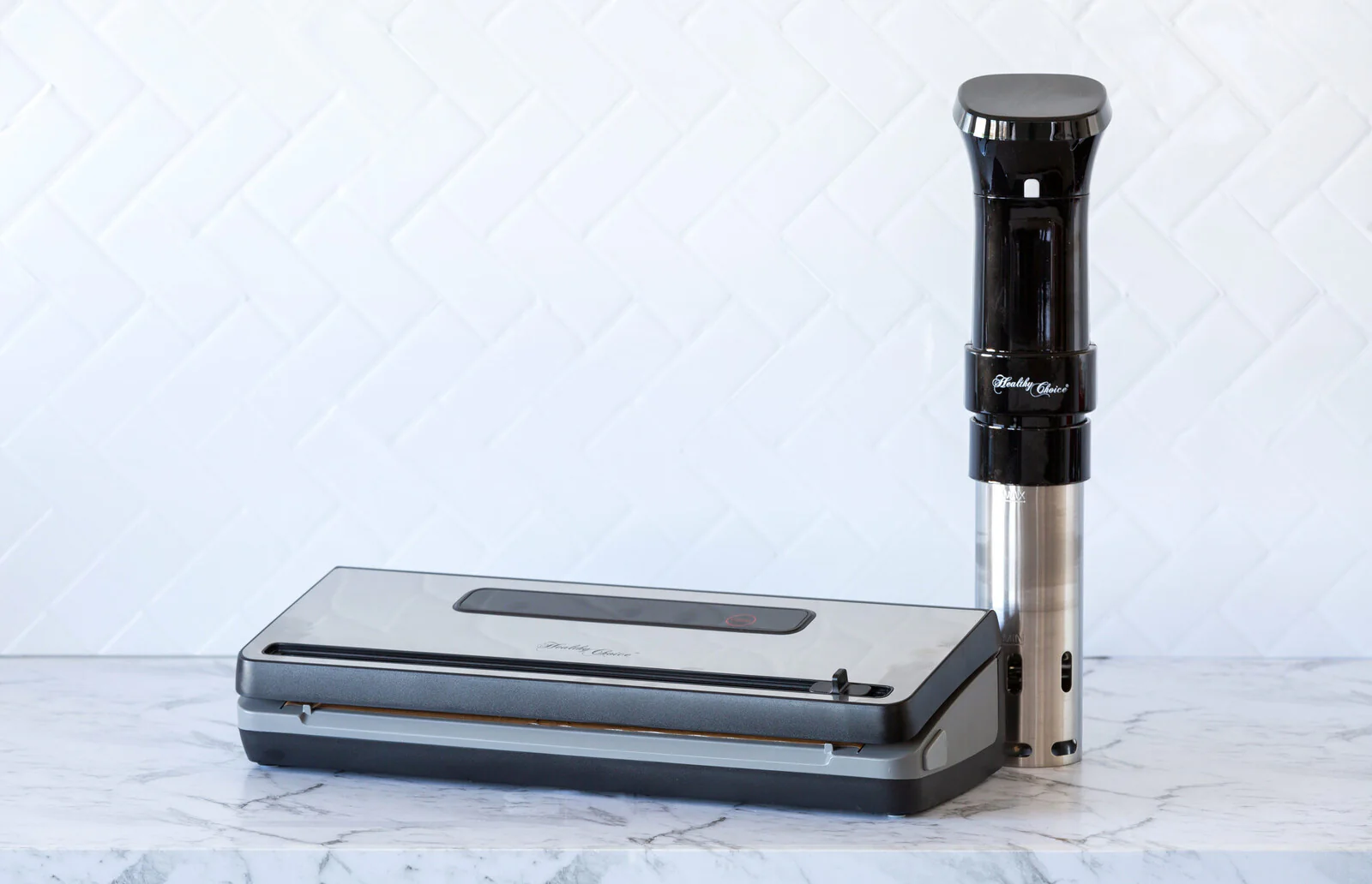 Healthy Choice Sous Vide Starter Kit with Vacuum Sealer and Bags - Image 2