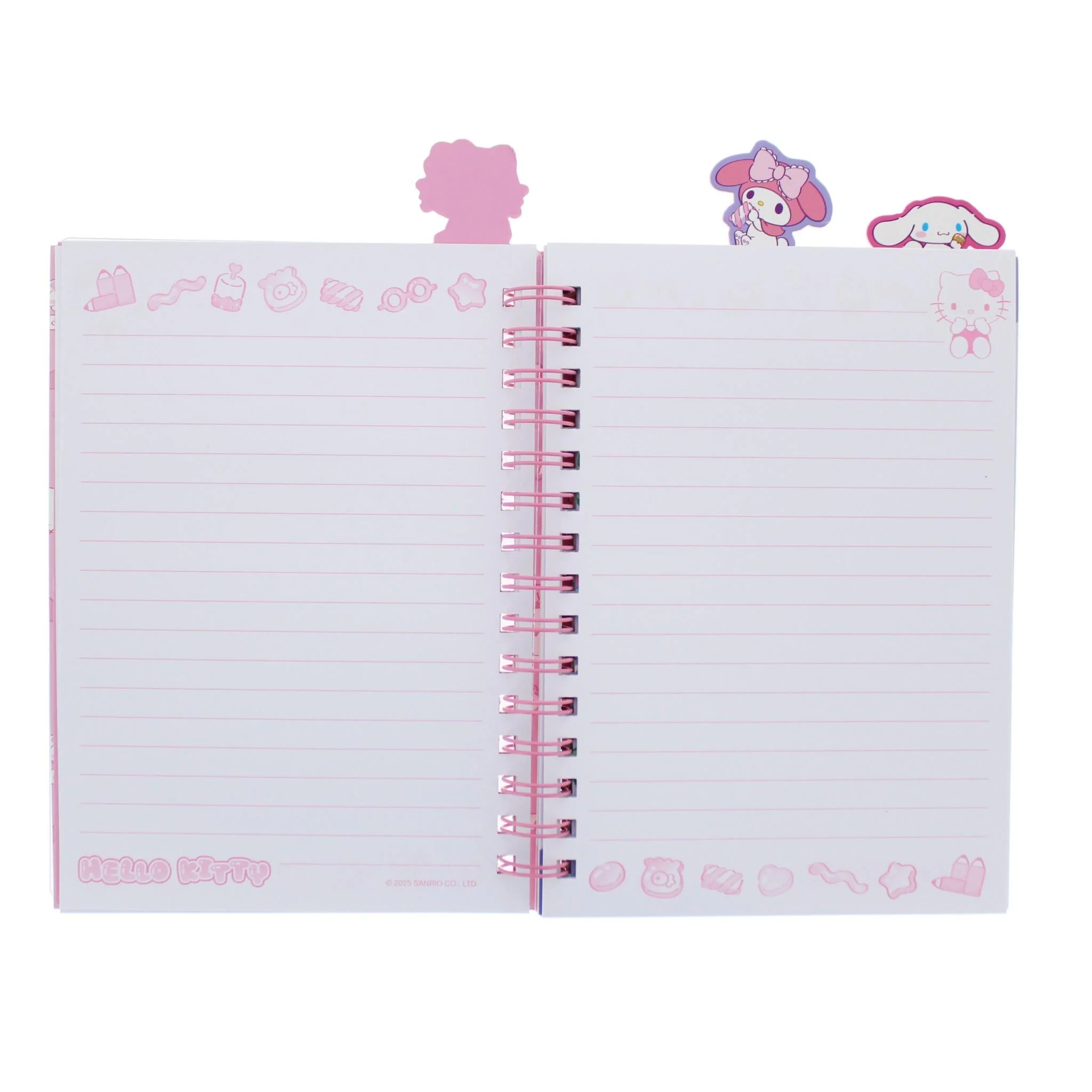 Hello Kitty - Sweets Glitter A5 Wiro Notebook - Image 3